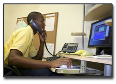 Auto attendant for the small office